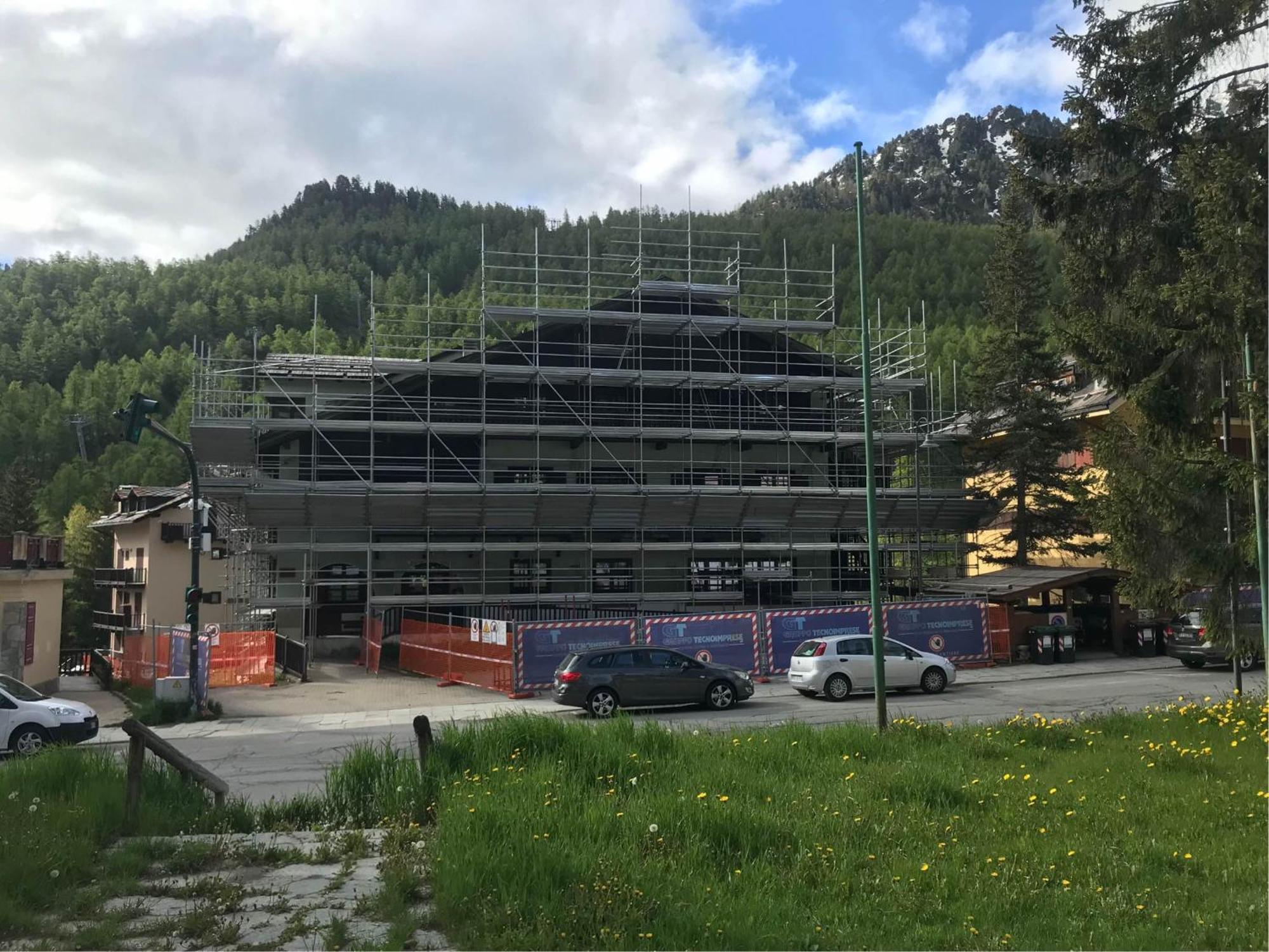 Chalet Della Luna Claviere Exteriör bild